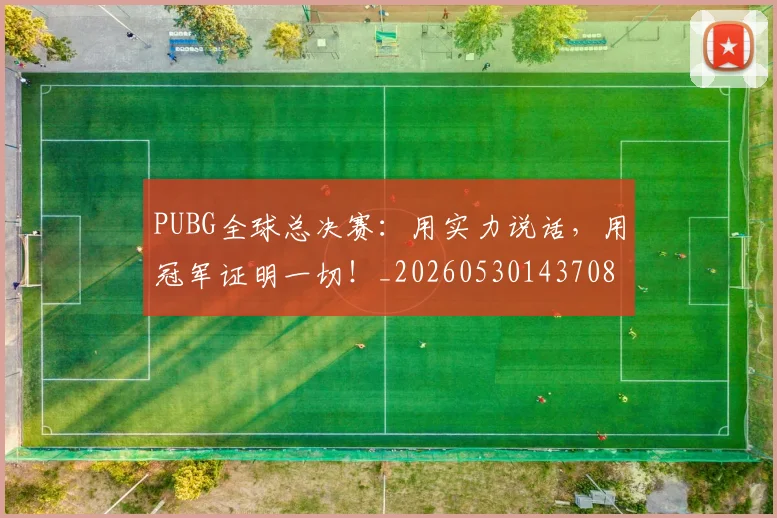 PUBG全球总决赛：用实力说话，用冠军证明一切！_20260530143708
